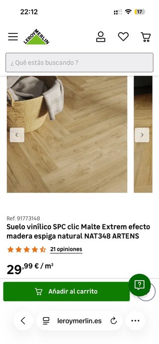 Suelo vinílico SPC Intenso Extrem Malte