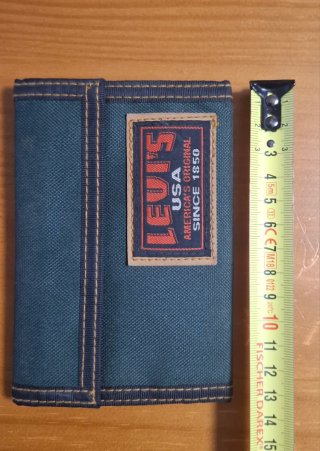 Cartera Monedero Levi's Azul Marino