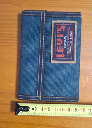 Cartera Monedero Levi's Azul Marino