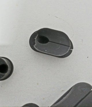 4 Tapones Pasacables Goma Xiaomi Scooter