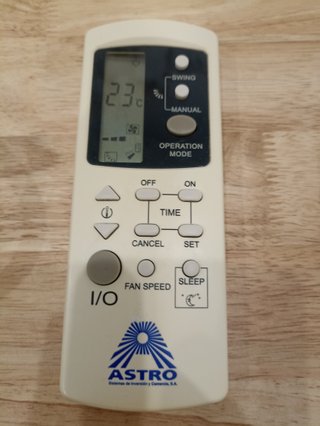 Mando a distancia aire acondicionado ASTRO