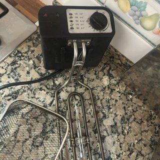 Freidora Eléctrica Acero Inoxidable