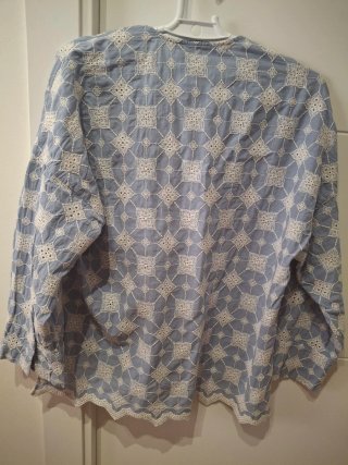 Blusa Zara Verano Bordada