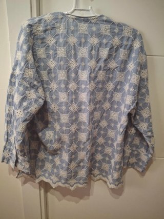 Blusa Zara Verano Bordada