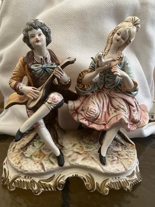 Porcelana Capo di Monte - Varias Piezas