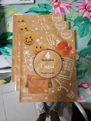 Álvarez Limeses. Libros de texto de 4° primaria
