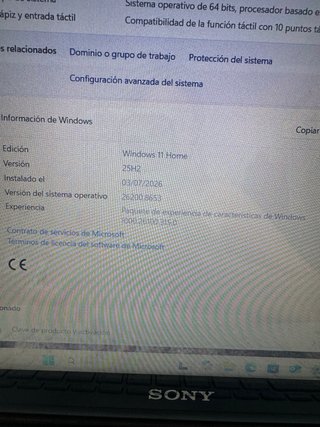 Sony Vaio 17 SSD 500GB 8GB RAM