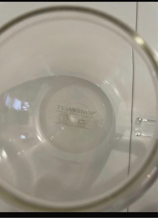 Tetera de cristal Tea Shop