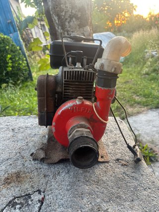 Motobomba de agua