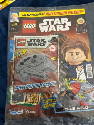 Revista Lego Star Wars Millennium Falcon Nº80