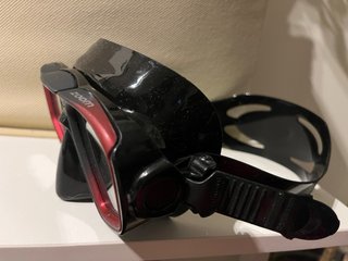 Máscara Buceo Scubapro Zoom Negra/Roja
