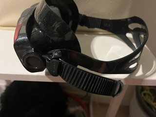 Máscara Buceo Scubapro Zoom Negra/Roja