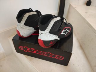 Botas Karting Alpinestars Negras