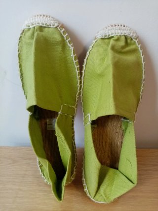 Alpargatas Verdes Mujer Talla 38