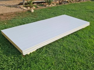 PANEL SÁNDWICH FACHADA,BLANCO