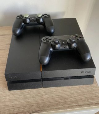 Consola PS4 (PlayStation 4) Negra + 2 Mandos