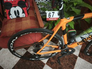 Bicicleta Pinarello Arancione