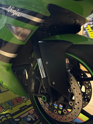 Kawasaki Ninja 600 2008 Verde a2