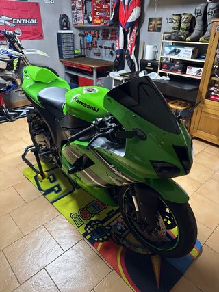 Kawasaki Ninja 600 2008 Verde a2