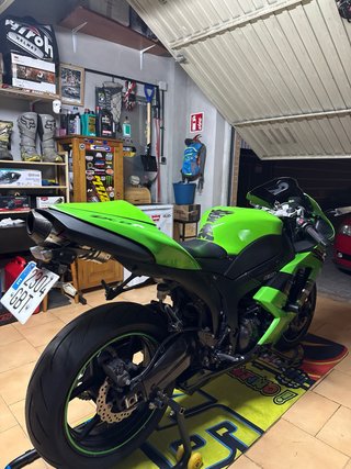 Kawasaki Ninja 600 2008 Verde a2