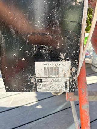 Hormigonera Eléctrica Naranja URGENTE!!