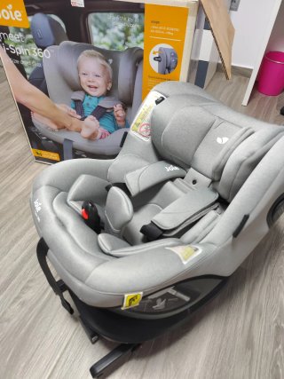 Silla de coche Joie 360 gris