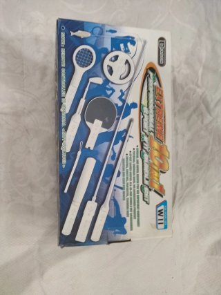 Nintendo Wii Mario Kart + 156 juegos+ accesorios