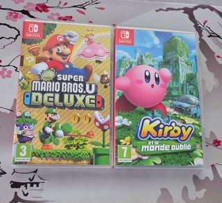 Mario Bros u Deluxe + Kirby y la Tierra Olvidada