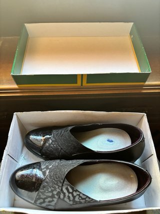 Mocasines Pitillos Negros Talla 39