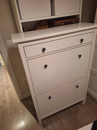 Mueble Zapatero Ikea Hemnes Blanco