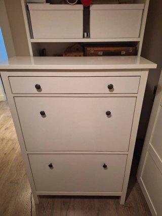 Mueble Zapatero Ikea Hemnes Blanco
