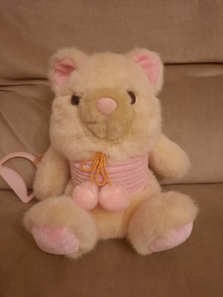 Peluche Orsetto con Molla Rosa (forse parlante)