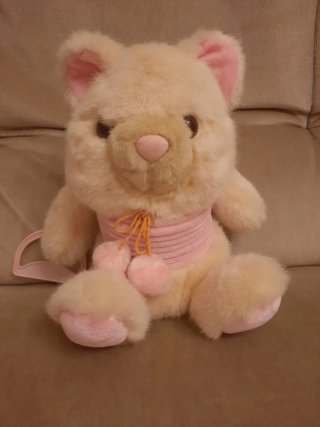 Peluche Orsetto con Molla Rosa (forse parlante)