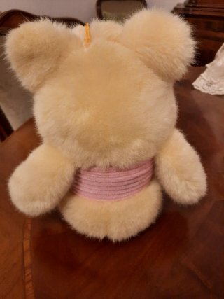 Peluche Orsetto con Molla Rosa (forse parlante)