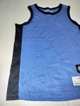 Camiseta Abercrombie Y2K Retro Malla Azul