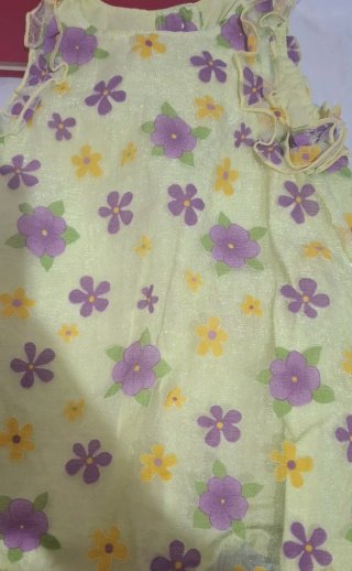 Traje floral 1-3 años