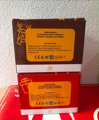 Tazas McDonald's Navideñas (2uds)