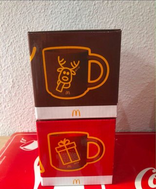Tazas McDonald's Navideñas (2uds)