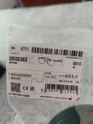 Gafas graduación Ray-Ban ORX6363