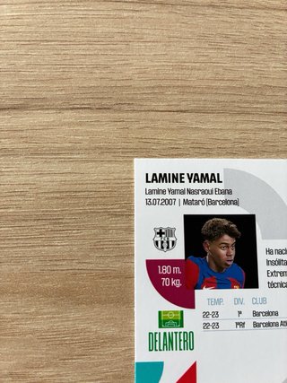 Lamine Yamal Rookie Card Megacracks 23-24