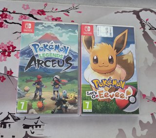 Pokémon Legends Arceus e Let's Go Eevee per Switch