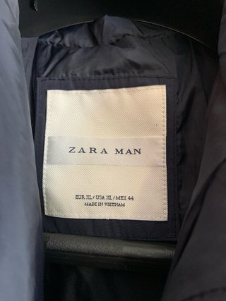 Chaqueta Zara impermeable con chaleco