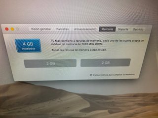 MacBook Pro 13 2011 Plata