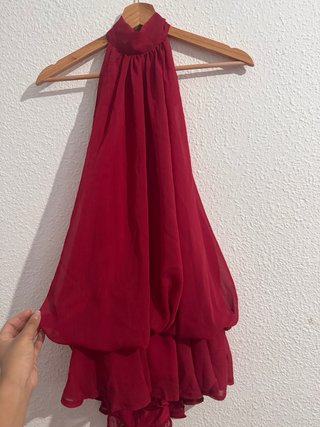 Vestido elegante rojo