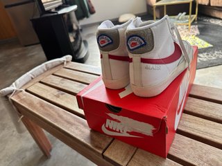 Nike Blazer Mid '77 Athletic Club Rojo Blanco