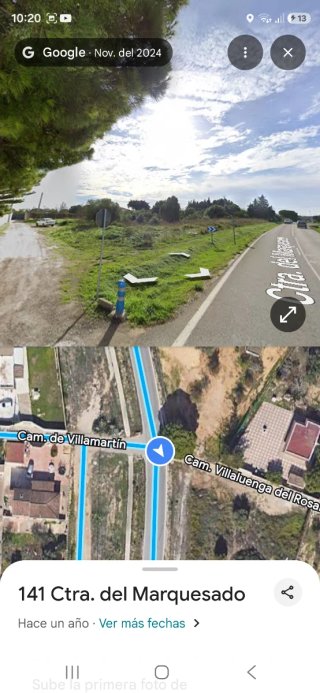 Parcela segregada en chiclana