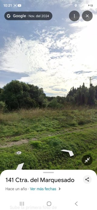 Parcela segregada en chiclana