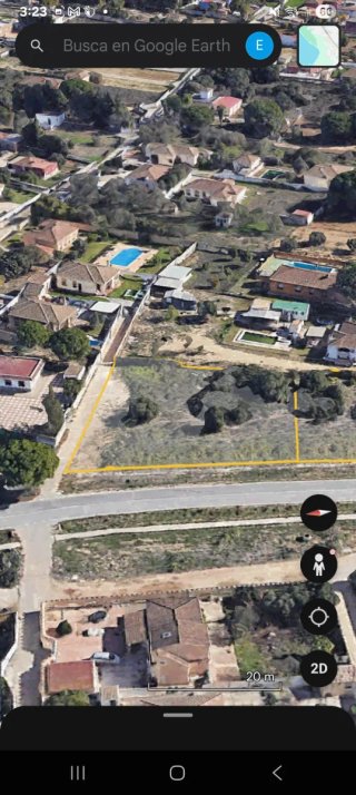 Parcela segregada en chiclana