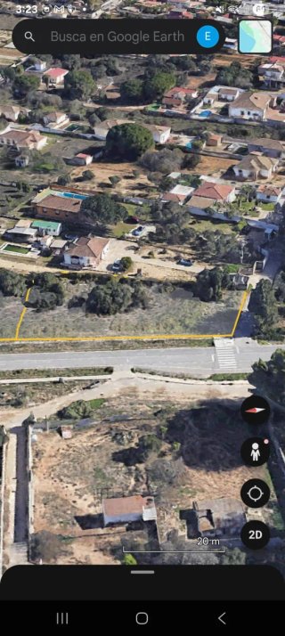 Parcela segregada en chiclana