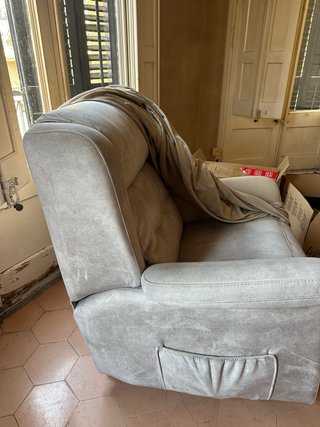 Sillón Eléctrico Individual Beige